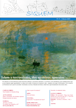 islam y terrorismo, dos términos opuestos