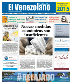 Edici&oacute;n 238 - elvenezolano.com.pa