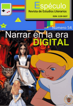 Presentaciones del número 54 enero-junio 2015