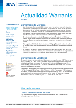 Actualidad Warrants