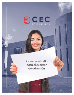 Guía de Estudio – EXADU - Universidad Centro de Estudios Cortazar