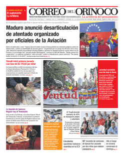 s - Correo del Orinoco