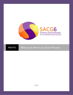 Manual de Apoyo del Gasto Pagado