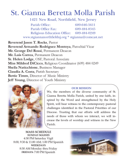 St. Gianna Beretta Molla Parish - John Patrick Publishing Company