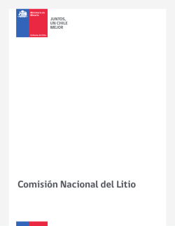 Comisi&oacute;n Nacional del Litio