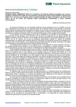 Decreto Foral Normativo 1/2015