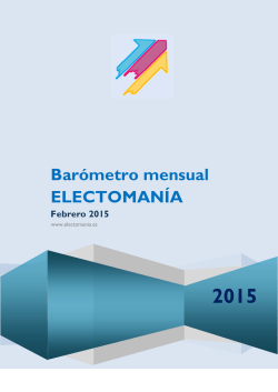 Barómetro de Febrero 2015