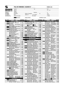 LISTA SUSAETA CATALAN WEB:JC