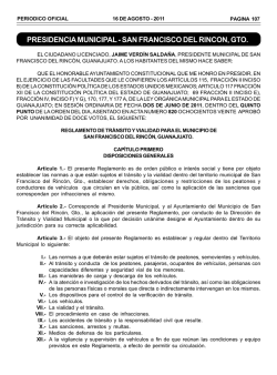 presidencia municipal - san francisco del rincon, gto.