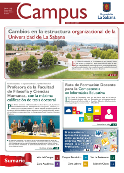 Descargue aqu&iacute; la edici&oacute;n 1252 del peri&oacute;dico Campus. Semana del