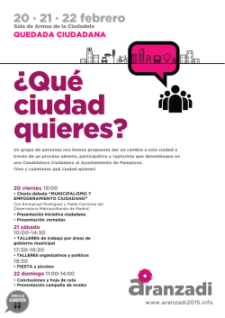 Descarga el programa - Aranzadi :: Iniciativa municipalista