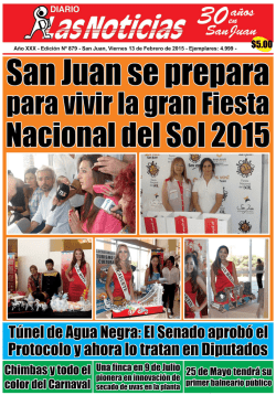 Edición 879 - Diario las Noticias
