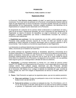 CON TROPICAL PONÉLE SUERTE A TU VIDA