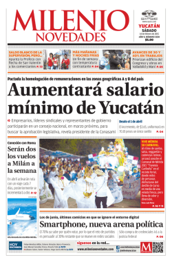 Aumentar&aacute; salario m&iacute;nimo de Yucat&aacute;n