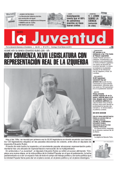 HOY COMIENZA XLVII LEGISLATURA CON