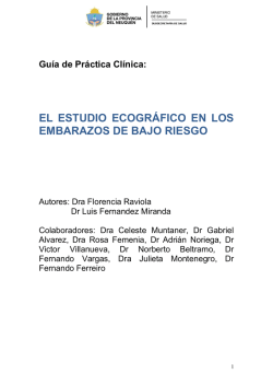 190 kB 02/02/2015 Estudio Ecográfico en los embarazos de Bajo