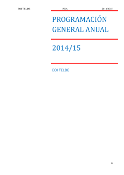 programaci&oacute;n general anual
