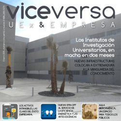 Los Institutos de Investigación Universitarios, en macha en tres meses