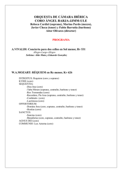 Más información - orquesta de camara iberica