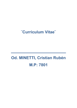 Curriculum - Estética Dental Córdoba