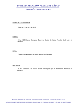 Reglamento - Conchip Andalucia
