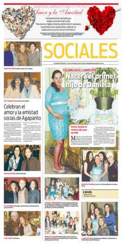 Amor y la Amistad - El Diario de Coahuila
