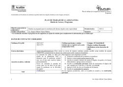 Dise&ntilde;o de Cursos y Programas - SUAyED