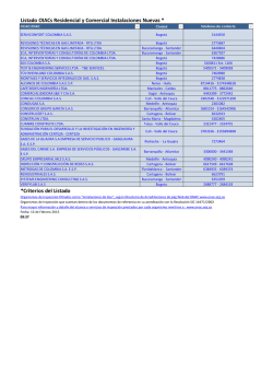 Listado de OIACs GNF - Febrero 13 de 2015 - 9:37 AM