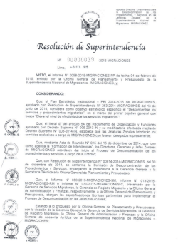 di. 001-2015-migraciones-pp - Superintendencia Nacional de