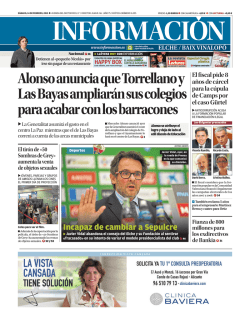 Alonso anuncia que Torrellano y Las Bayas ampliarán sus colegios