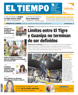 Límites entre El Tigre y Guanipa no terminan de ser