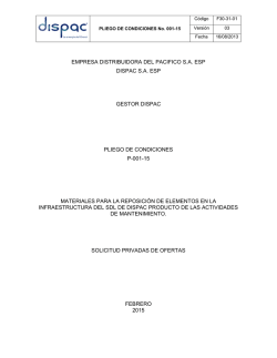 p-001-15-materiales para la reposición de elementos en