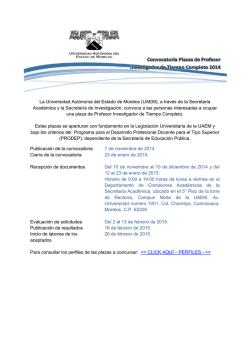 La Universidad Autónoma del Estado de Morelos (UAEM), a través