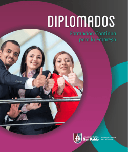 Brochure - Universidad Católica San Pablo