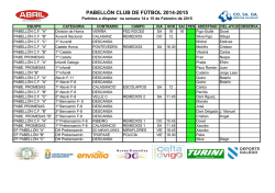 PABELLÓN CLUB DE FÚTBOL 2014-2015