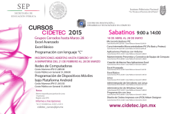 Cursos Febrero