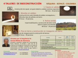 CONSTRUCCIÓN EN TIERRA CRUDA RÁQUIRA