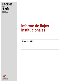 Informe Flujos Institucionales 11-02-2015