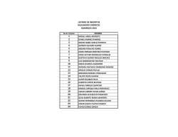 listado de inscritos delegados corpecol asamblea 2015