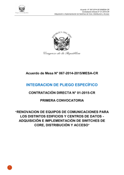 BASES ESTÁNDAR DE LICITACIÓN PÚBLICA PARA