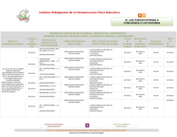Adjudicaci&oacute;n Directa - Transparencia Hidalgo