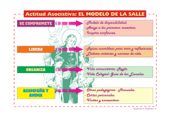 Actitud Asociativa: EL MODELO DE LA SALLE SE COMPROMETE