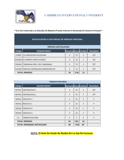 CARIBBEAN INTERNATIONAL UNIVERSITY