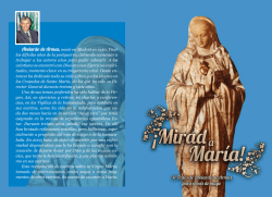 Libro Mirad a Maria - Cruzados de Santa María