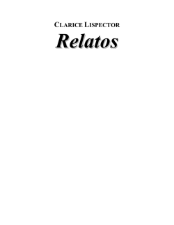 Clarice Lispector – Relatos