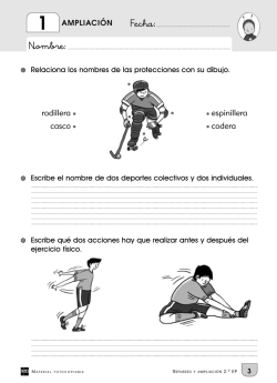 Nombre: Fecha: - Adaptaciones Curriculares
