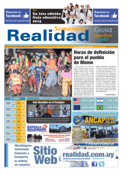 2015 - Semanario Realidad