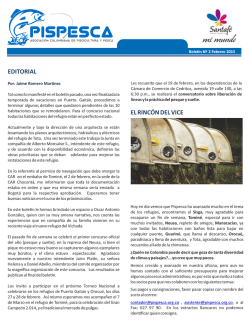 boletín febrero 2015 - PISPESCA Asociación colombiana de