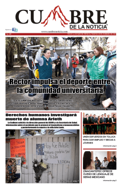 Rector impulsa el deporte entre la comunidad