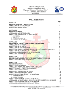 Manual de Convivencia